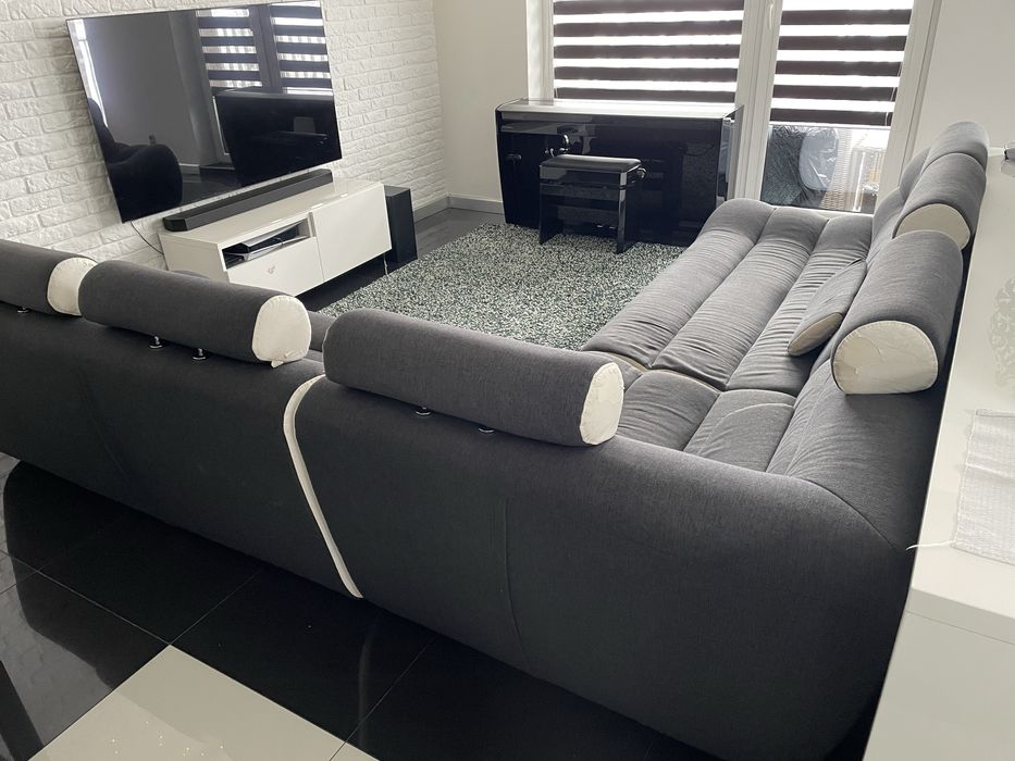 Duży, wygodny narożnik. 294cm Krosno