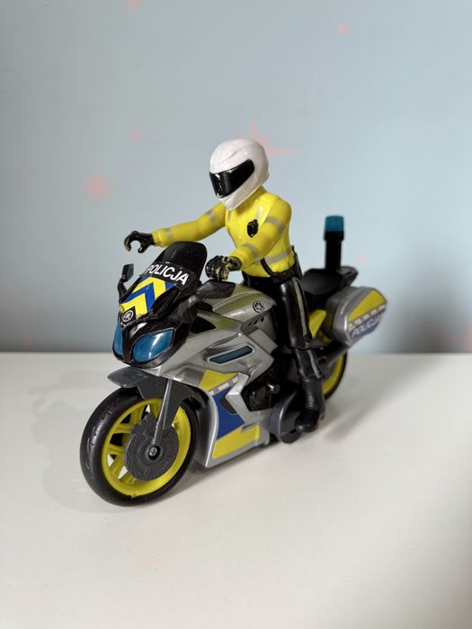 Motor policyjny dźwięk + światło