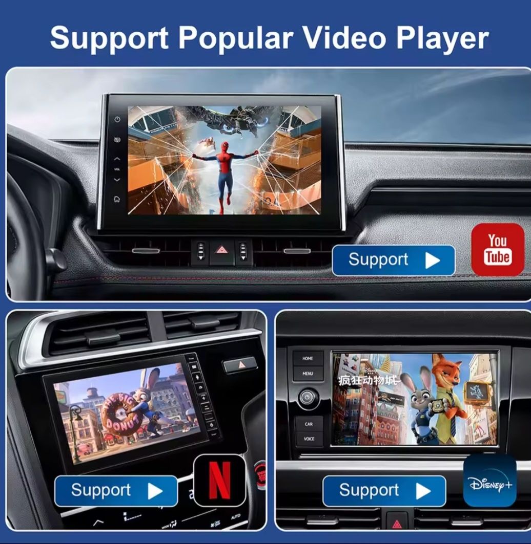 Android ,CarPlay do samochodu