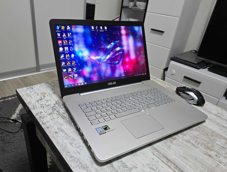 17.3 IPS Игровой Asus (Core i7/Nvidia GTX 4GB/12GB DDR4/SSD 128GB+1TB)