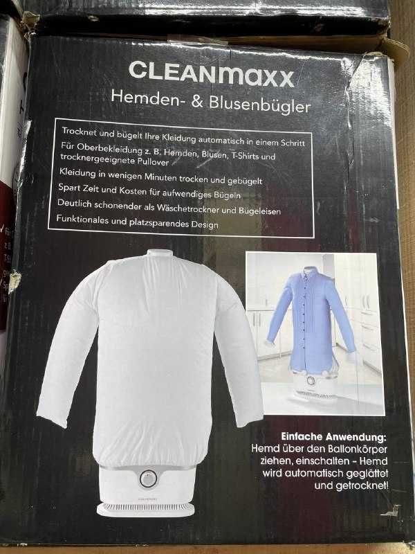 Автоматична Сушіння та ПРАСУВАННЯ одягу, 2 в 1 CLEANMAXX