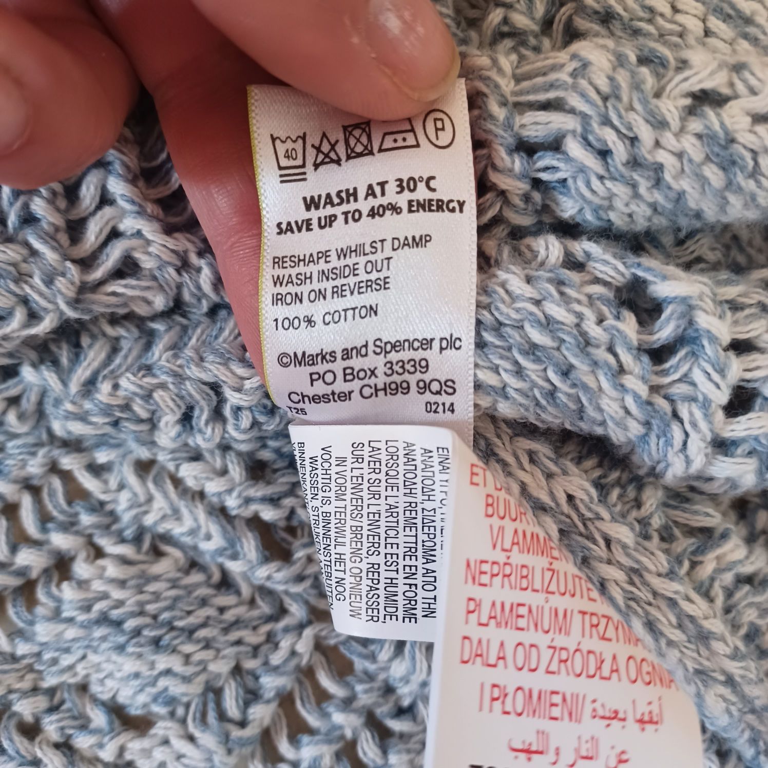 Sweter firmy MARKS&SPENSER bawełniany nowy XL/46/ salon 35£
