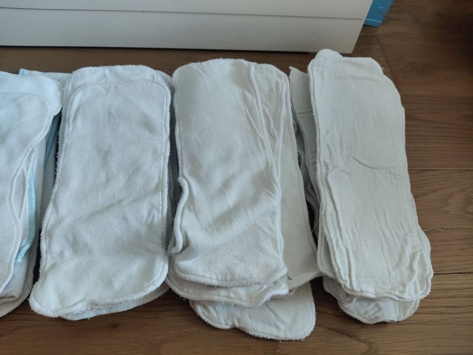 Fraldas reutilizáveis e absorventes
