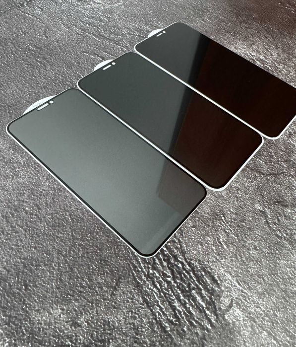 Скло антишпигун iPhone 7 8 Plus Xs Max iPhone стекло антишпион