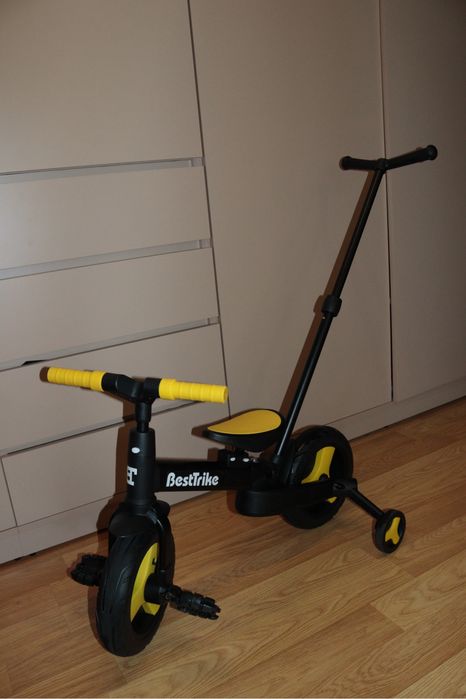 Велосипед -велобіг Best trike з батьківською ручкою
