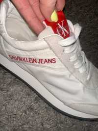 Calvin Klein biale sneakersy r 39 j nowe buty sportowe Hilfiger