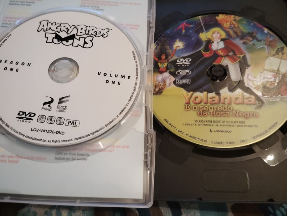 DVDs Infantis Usados