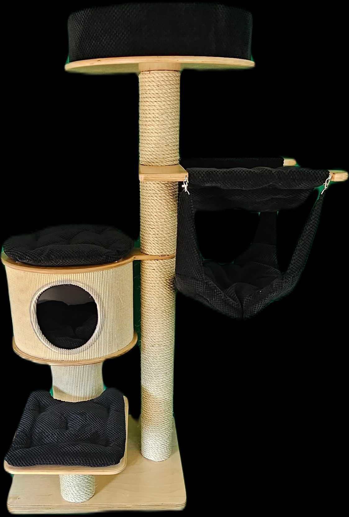 Siedlisko -drapak 1014EXa+hamak powieszany drapaki leoland dla kota