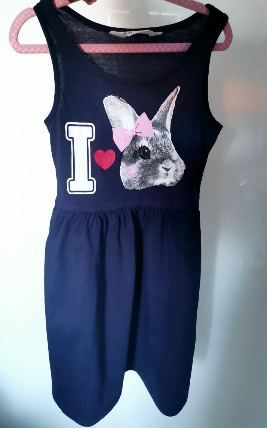 Sukienka królik 110/116 H&M