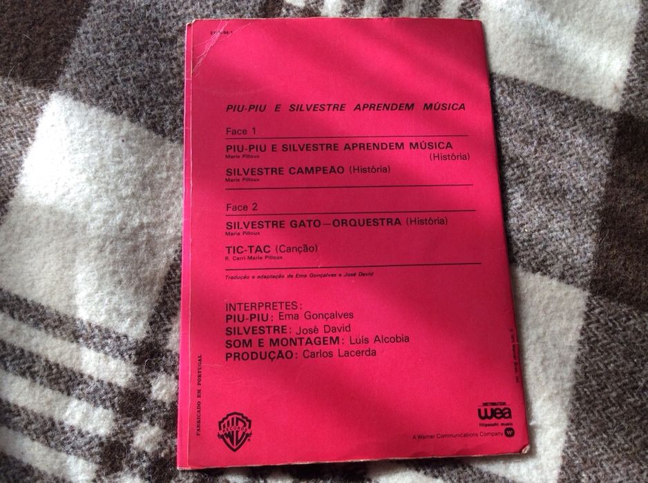 Desenhos animados Piu-Piu & Silvestre + Disco