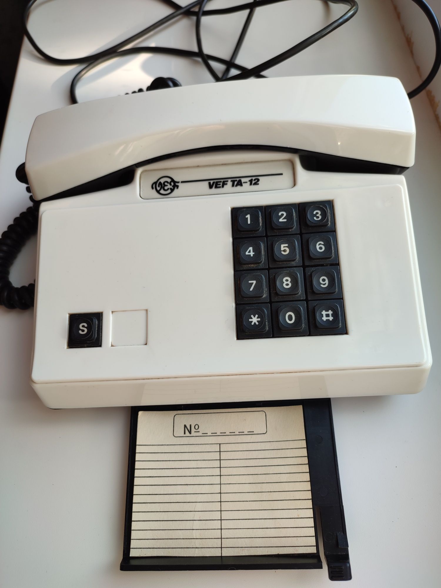 Стационарный телефон VEF TA-12