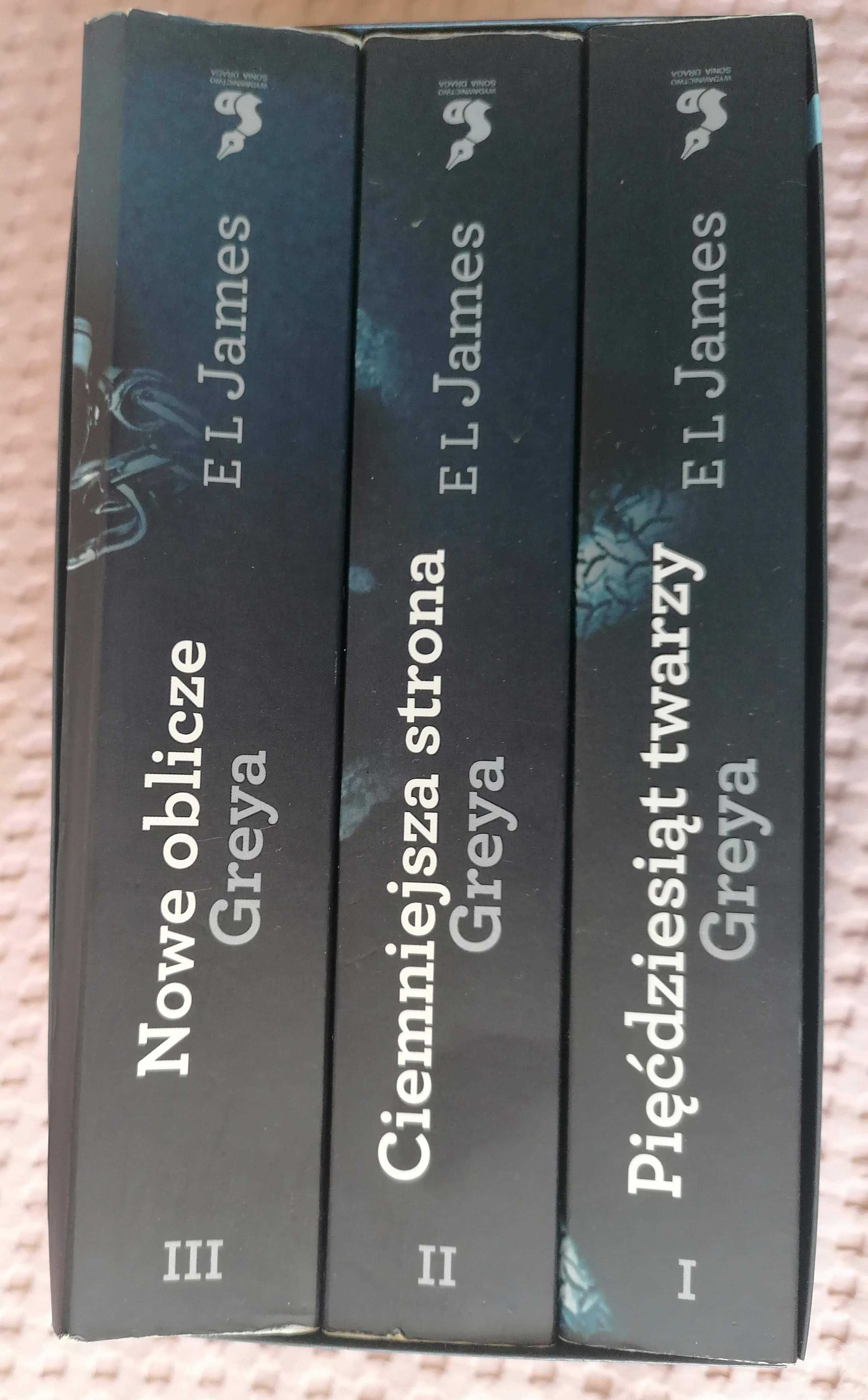 Trylogia KLASYK "50 twarzy Grey'a" E.L. James