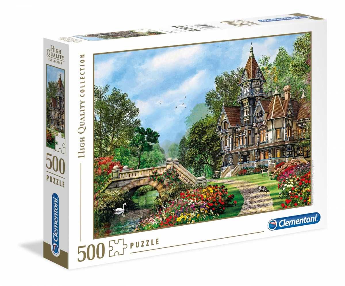 Puzzle 500 El Sielankowy dom na wsi dwór