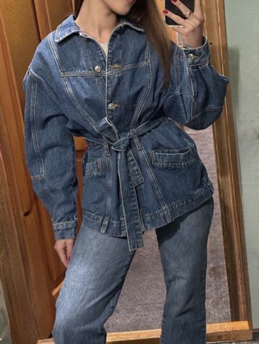 Джинсова куртка Mango