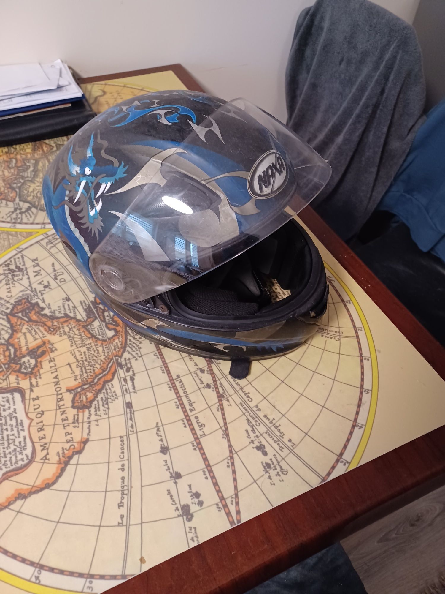 Kask Naxa na motor lub quada