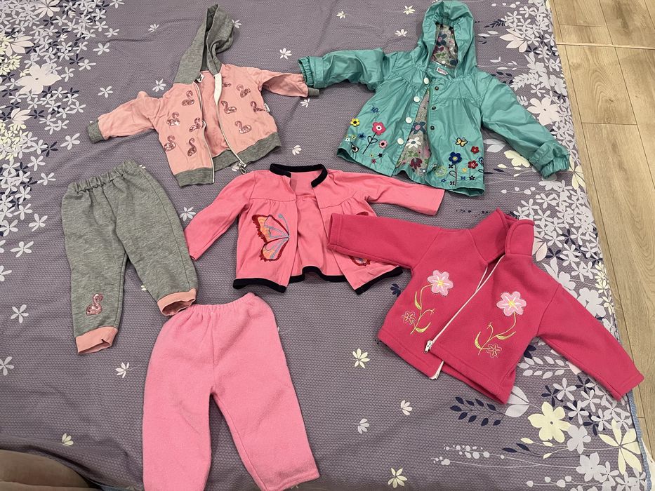 Пакет одягу на рік-півтора(практично нове)