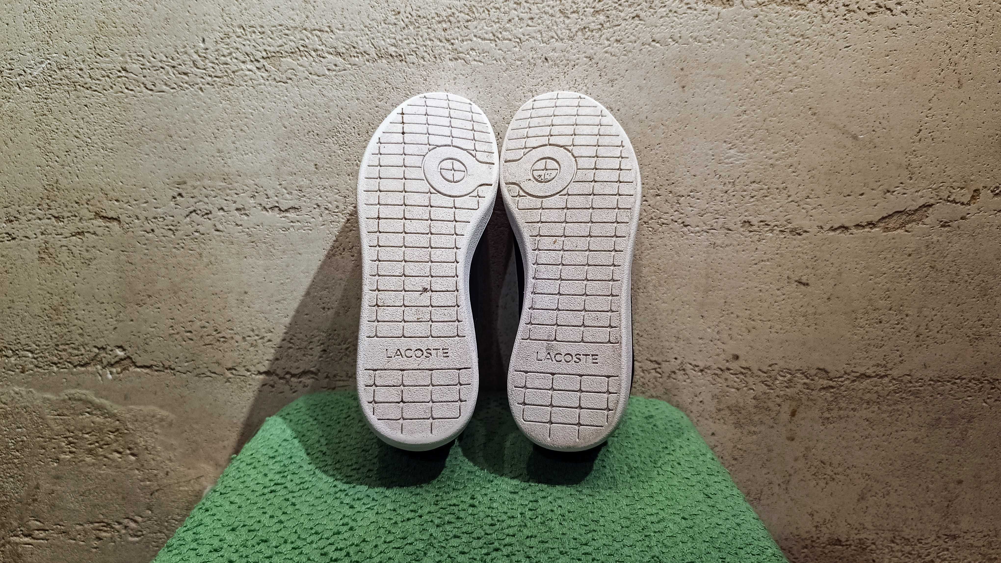 Damskie sneakersy LACOSTE CARNABY EVO r.36 skóra stan bardzo dobry