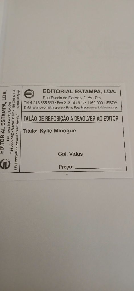 Livro Kylie Confidencial