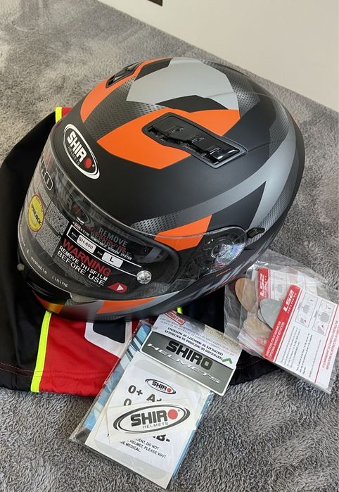 Capacete mota SHIRO tamanho L modelo SH-600 
Novo Nunca usado