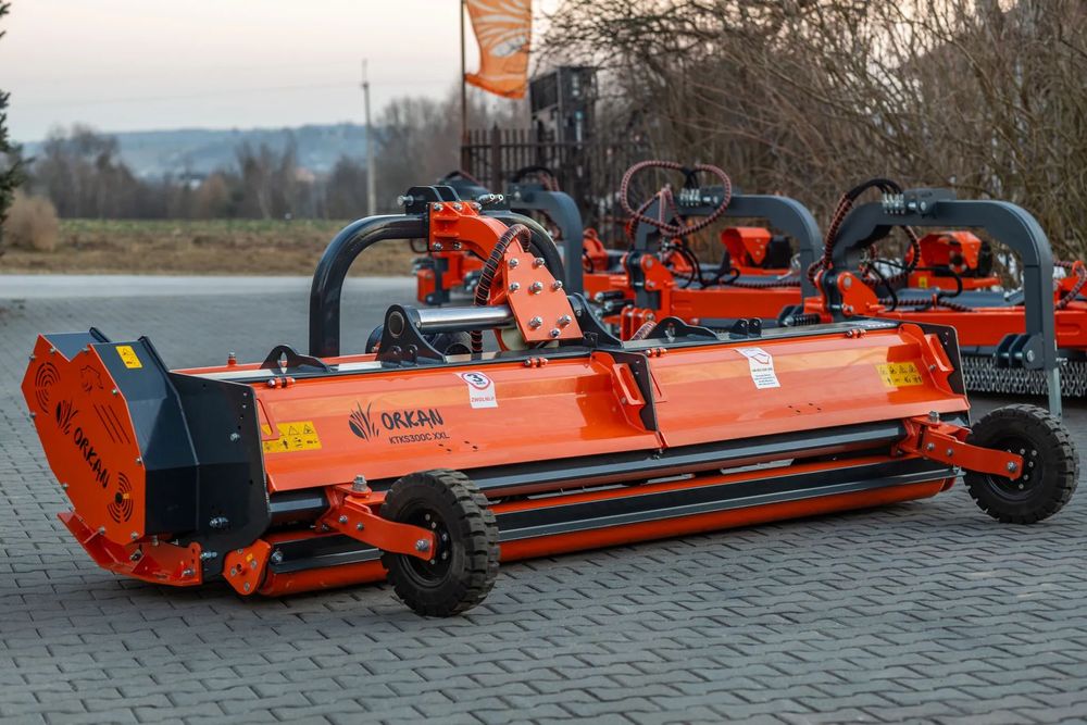 Orkan KTKS 300C XXL  Kosiarka mulczer Orkan KTKS 300C XXL koszenie kukurydzy traw ugorów