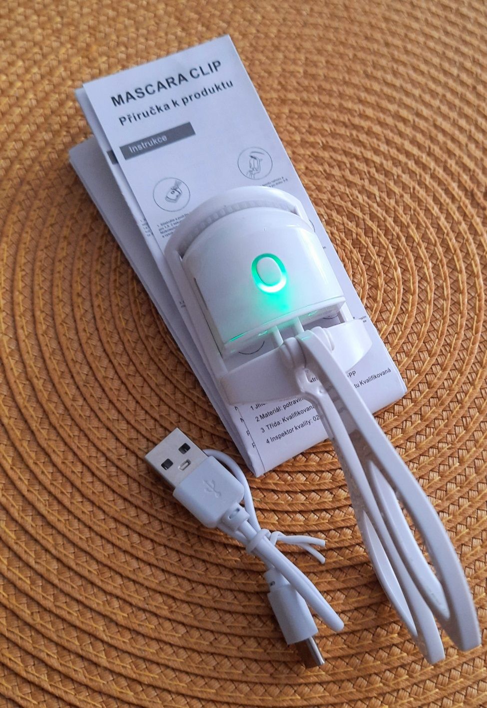 Zalotka do rzęs podgrzewana USB Lokówka