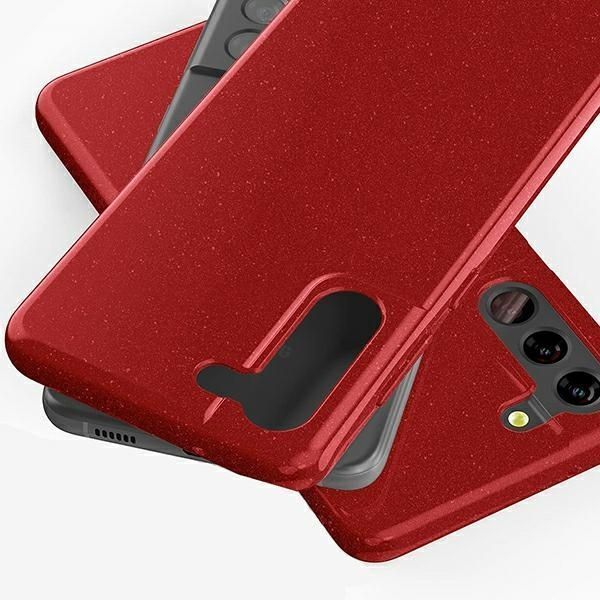 Mercury Jelly Case Sam S23 Ultra S918 Czerwony/Red
