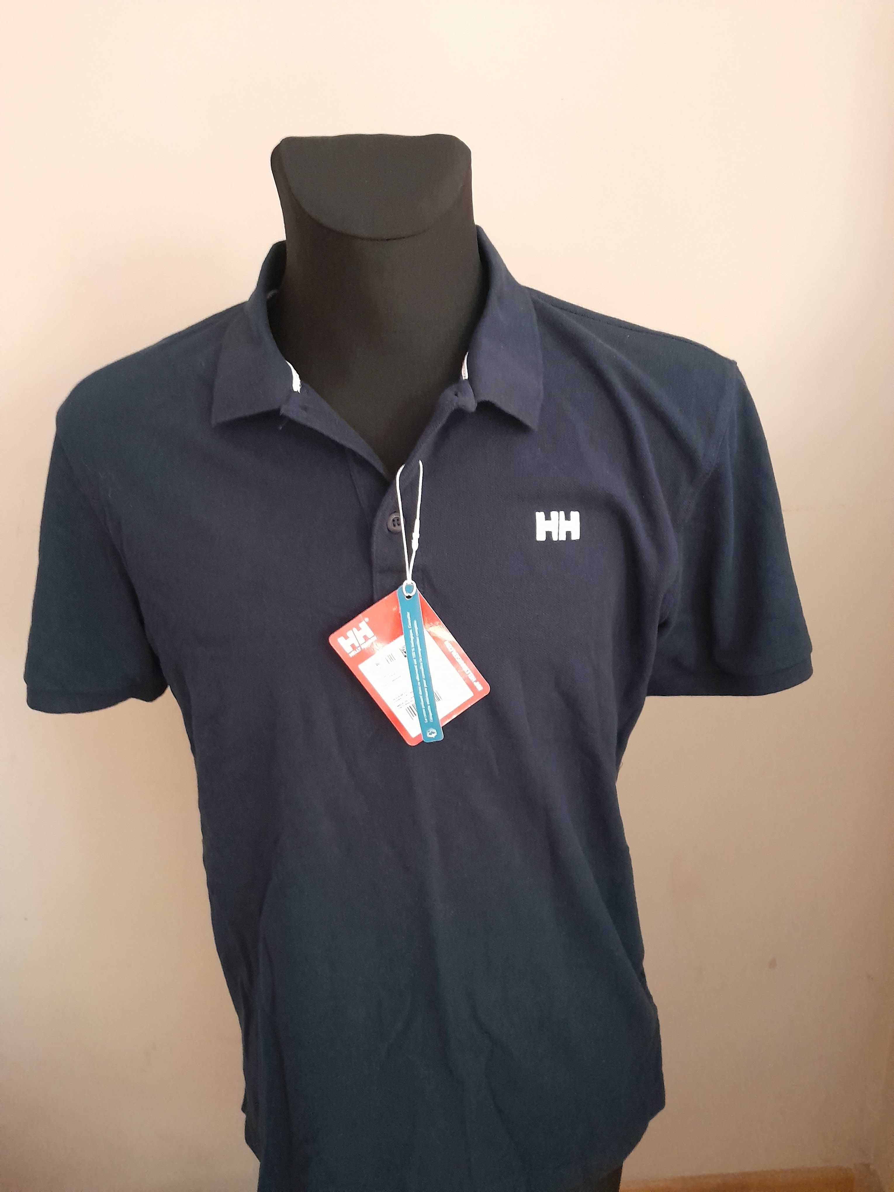 Koszulka polo Helly Hansen L Nowa granatowa
