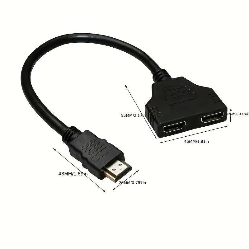 Двійник з 1 на 2 HDMI