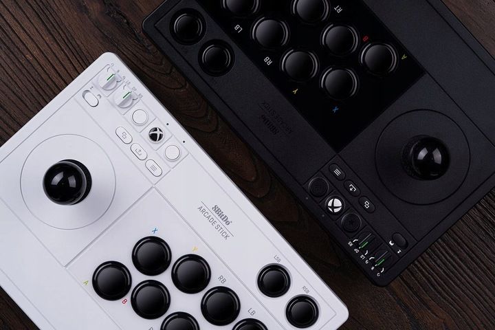 8bitdo Arcade Stick White Joystick Xbox One X|s Pc