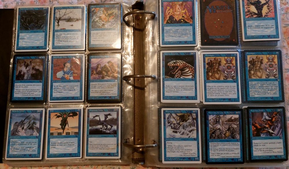 Coleção antiga Magic the gathering versão português