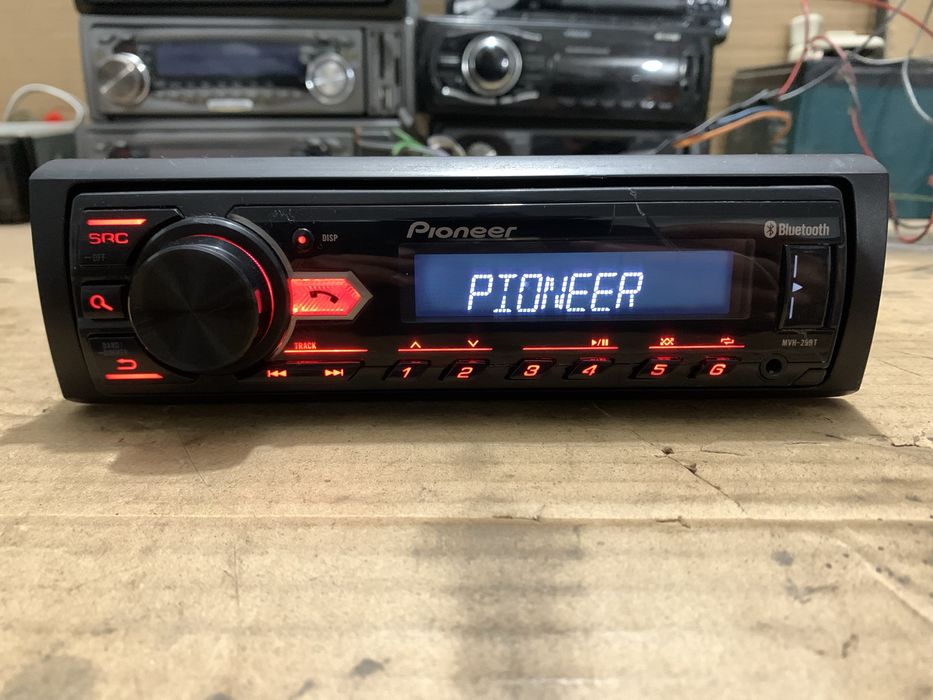 Автомагнітола магнітофон Pioneer MVH-29BT Bluetooth