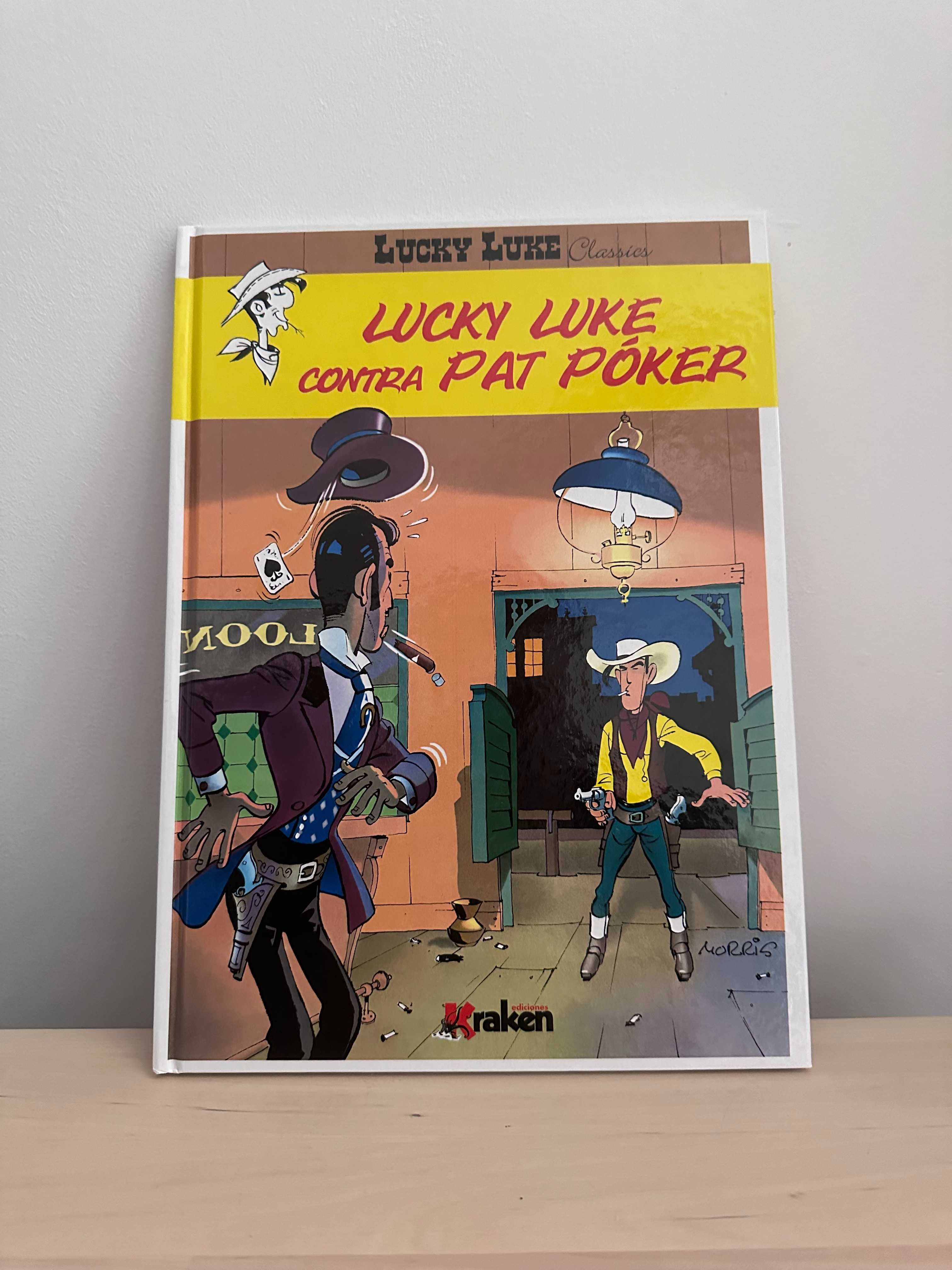 Livro *NOVO* de Banda Desenhada Lucky Luke - Tome 5 - Versão Espanhola