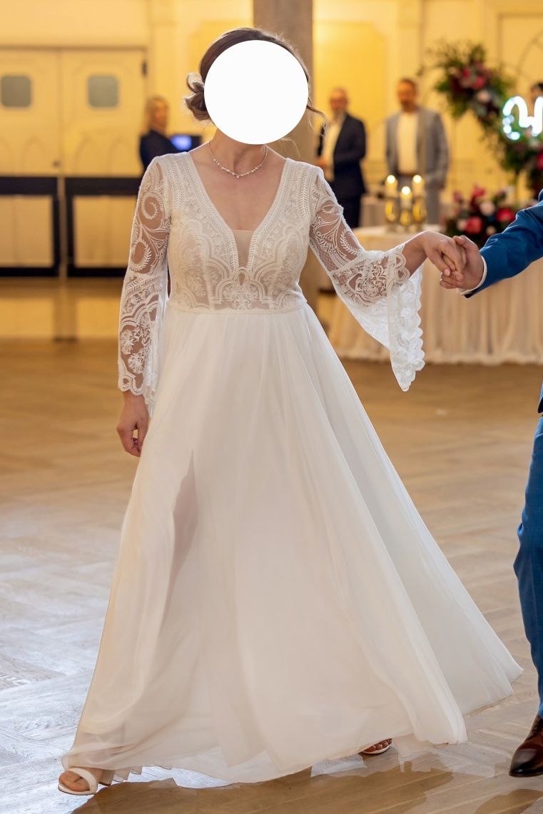 Suknia ślubna boho Margarett Tesora