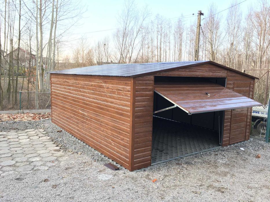 Garaż blaszany, 9x6, 6x6, 7x5, 3x6, producent, szybka dostawa