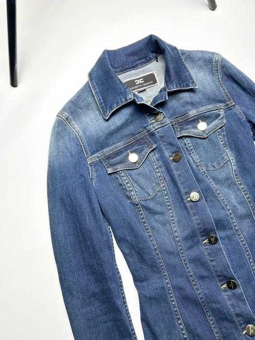 Жіноча джинсова сукня Elisabetta Franchi коротка спідниця розмір 40