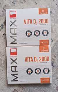 Max Vita D3 2000 - витамин D3, 2000IU, 30 кап.