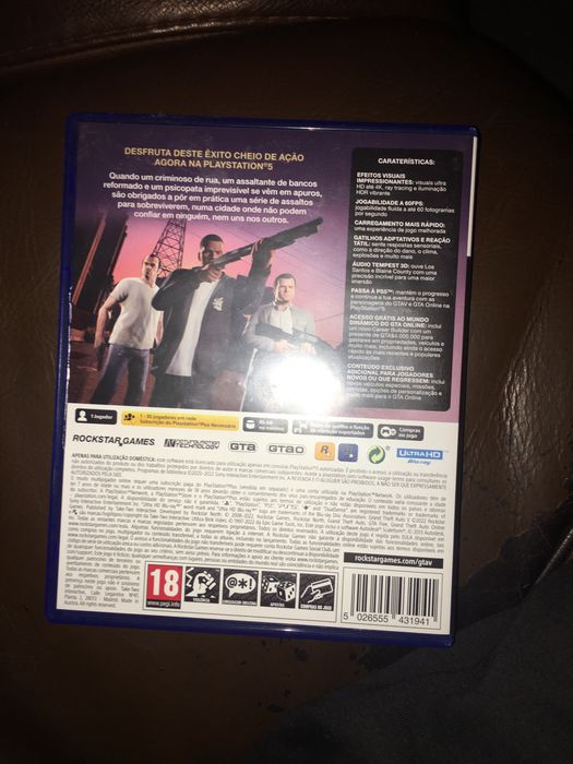 Ps5 jogo novo gta5