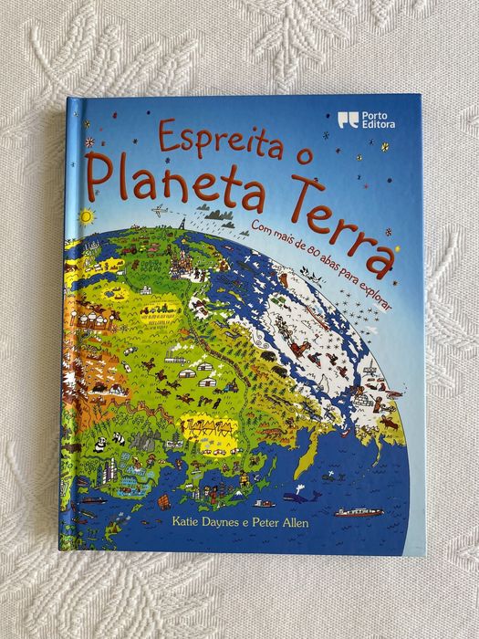 Livro Espreita o Planeta Terra de Katie Daynes e Peter Allen
