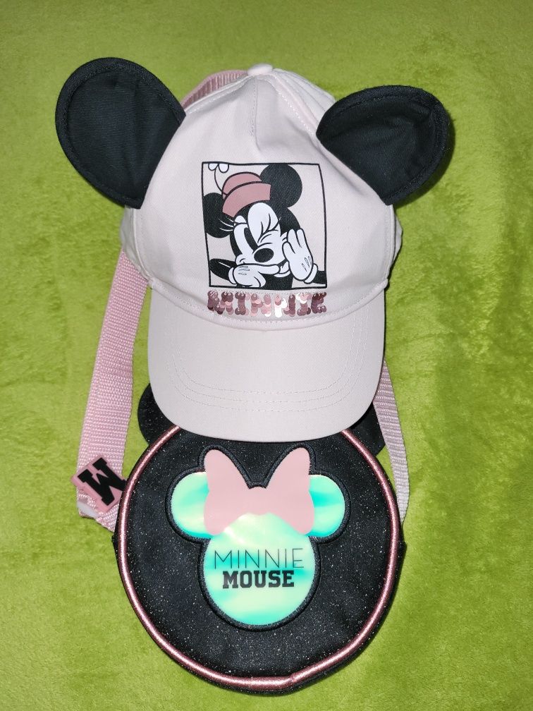 Myszka Minnie, Disney, Torebka na ramię i Czapka z daszkiem