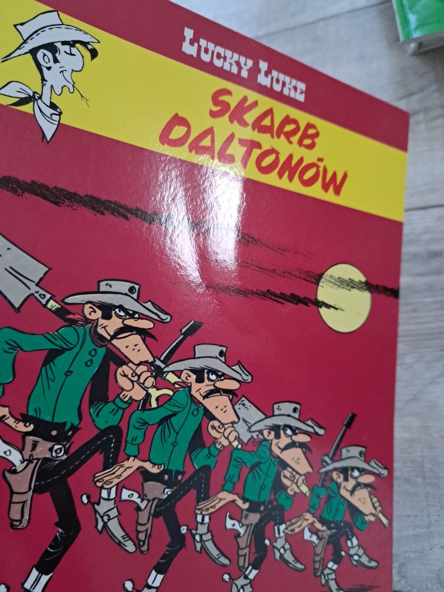 Lucky Luke Skarb Daltonów komiks