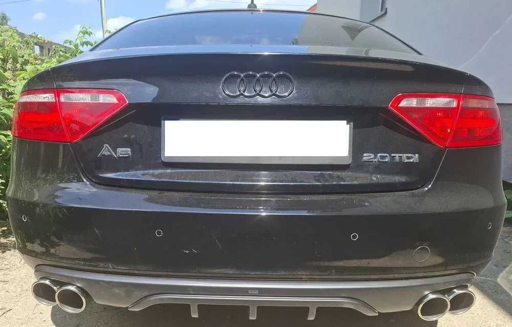Tłumik sportowy przelotowy wydech AUDI A5 8t S5 A4 S4 B8