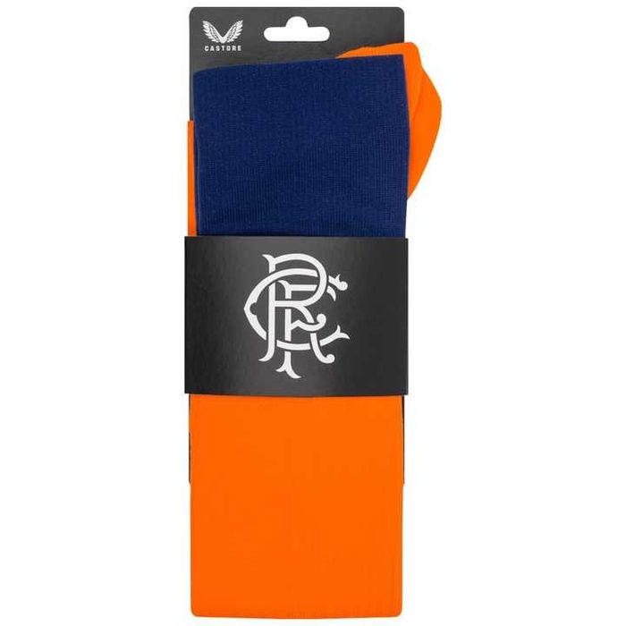 Getry piłkarskie pomarańczowe Glasgow Rangers FC CASTORE 34 35 36