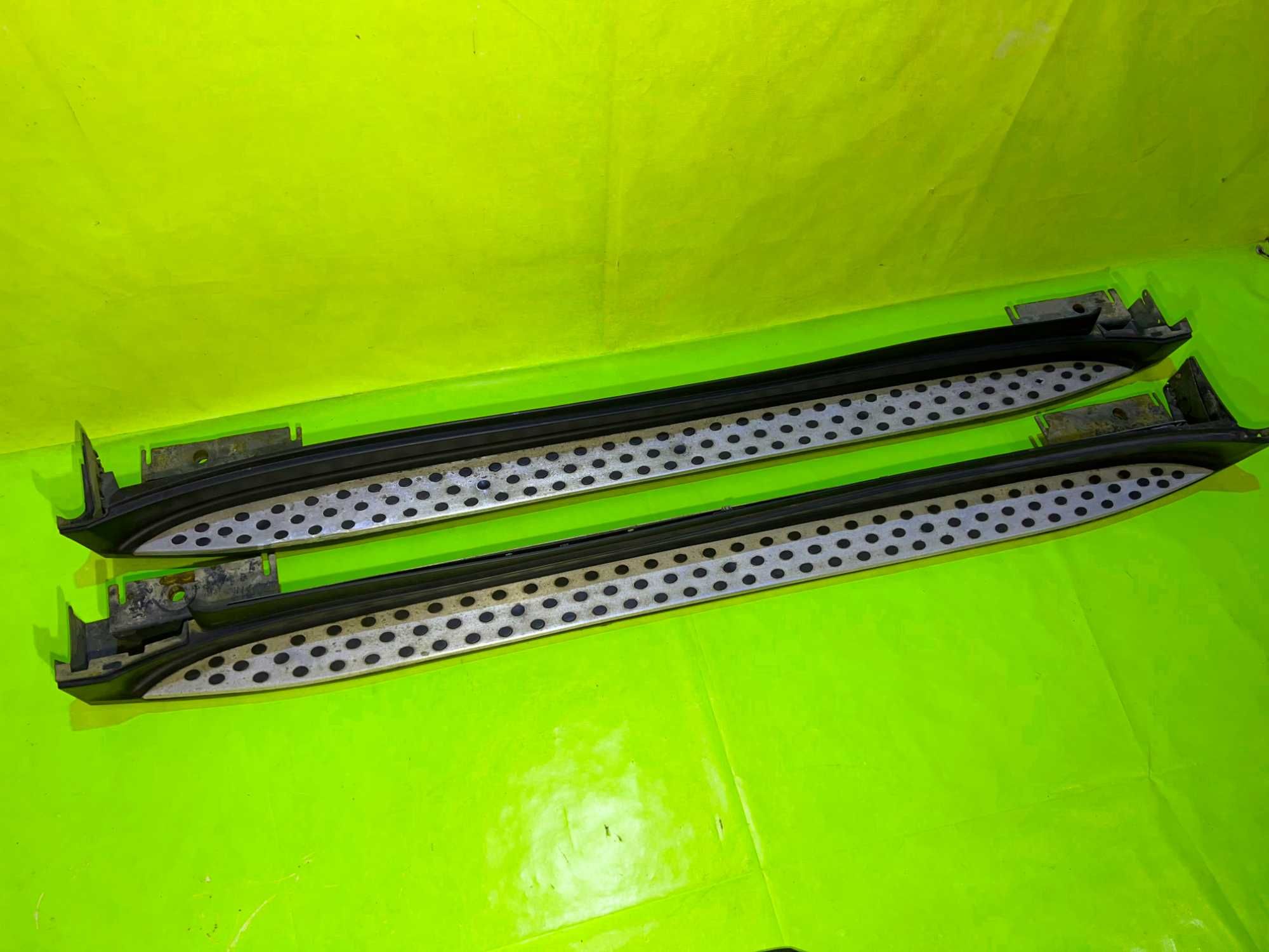 Алюминиевые пороги Mercedes ML W164 GL X164 Алюмінієві підножки МЛ ГЛ