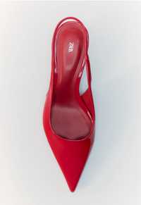 Туфлі червоні Zara