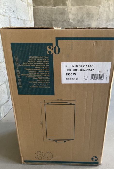 Бойлер Superlux 80v 1.5k