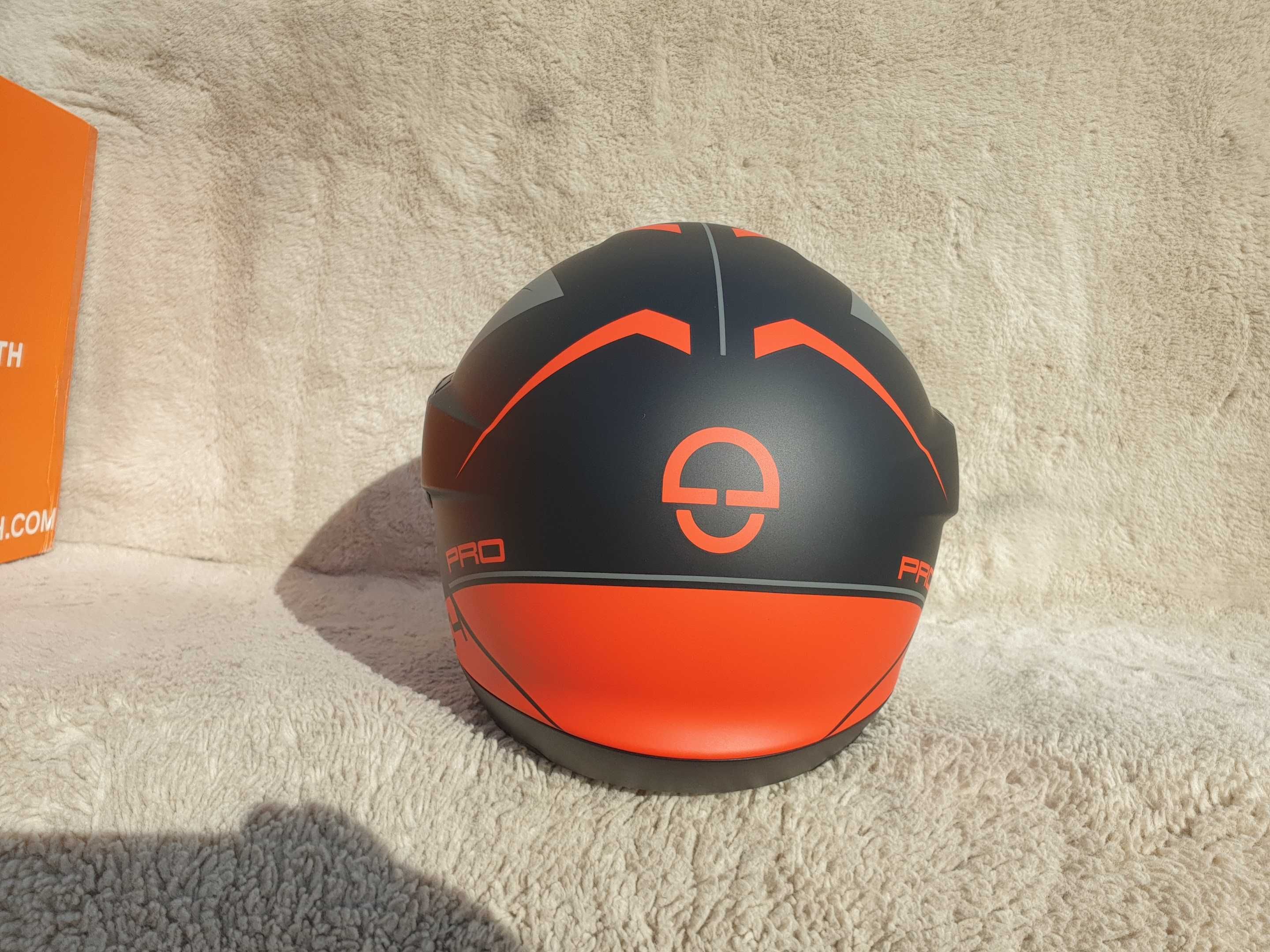 Schuberth c4 pro rozm.S  jak nowy, kask motocyklowy z blendą