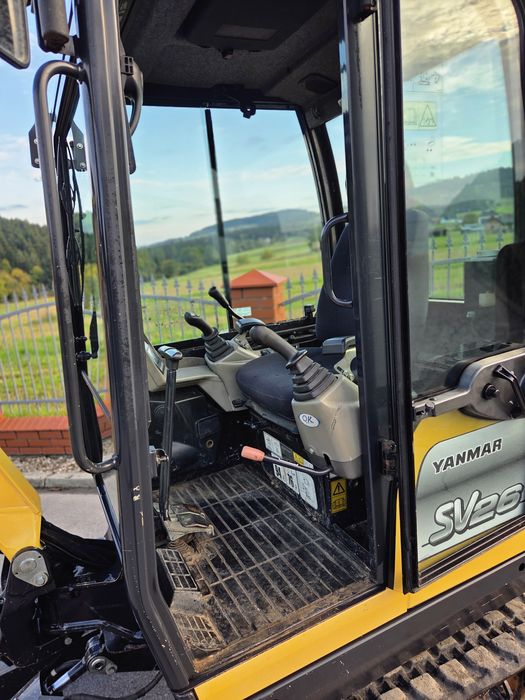 Yanmar SV 26 nowe gąsienice