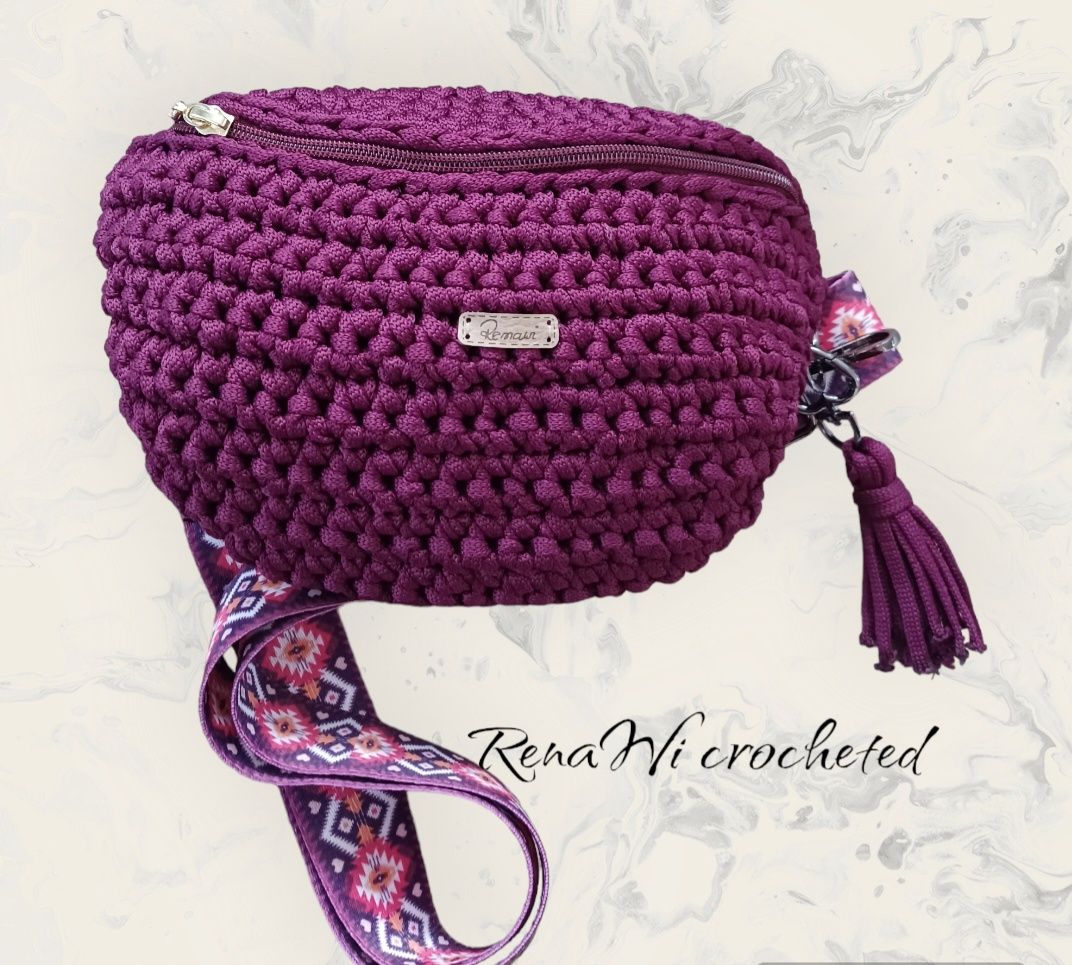 Torebka nerka, handmade