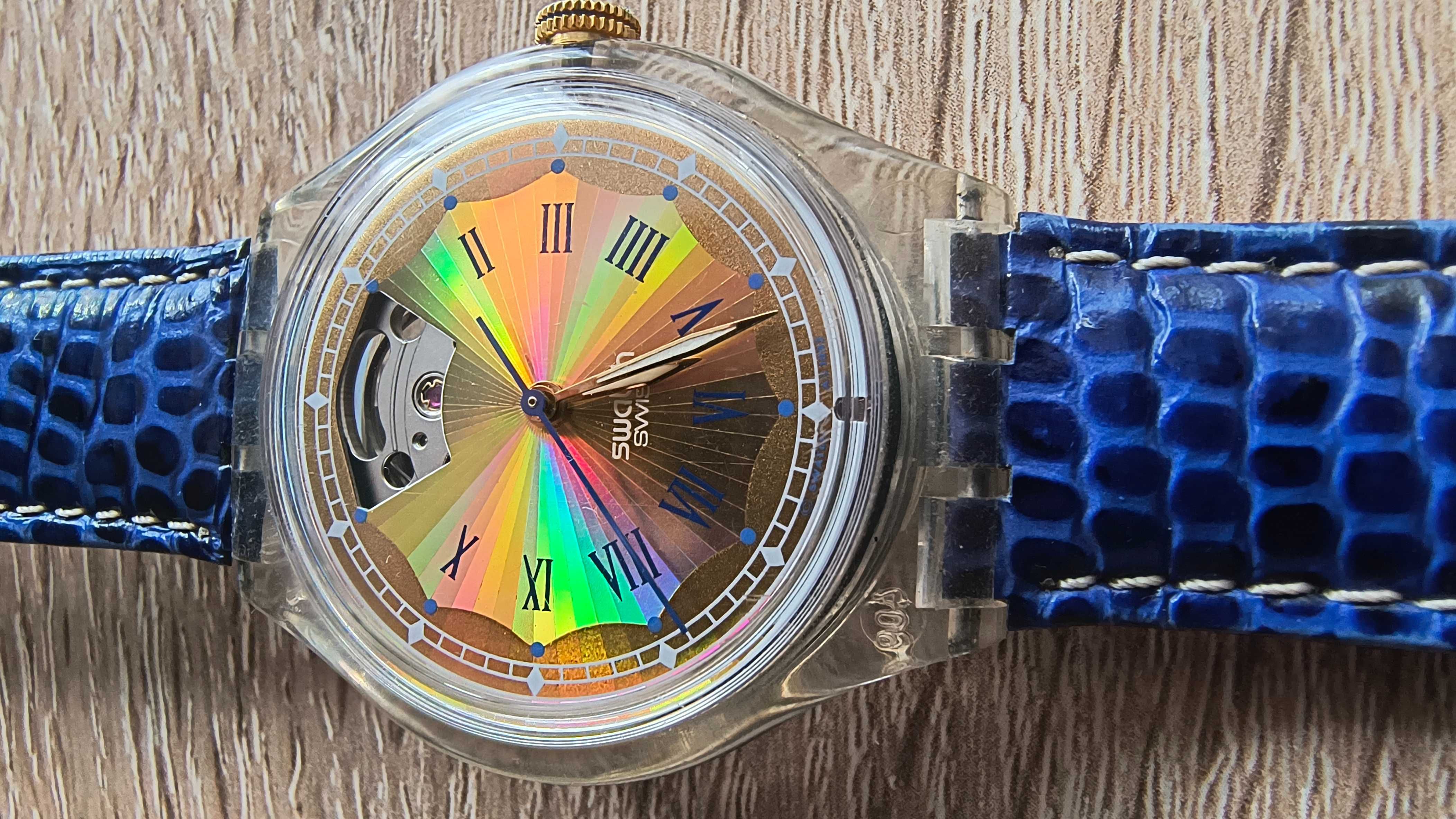 Zegarek Swarch automatic automatyczny mechaniczny Swiss Made