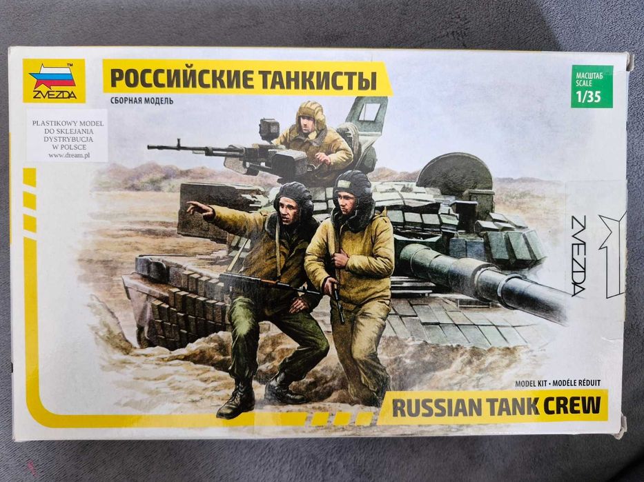 Zvezda 3615 - Russian Tank Crew (1:35) - UNIKAT (V)